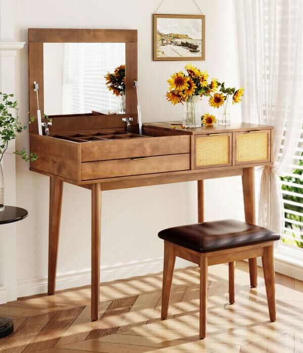 Vanity with Bench