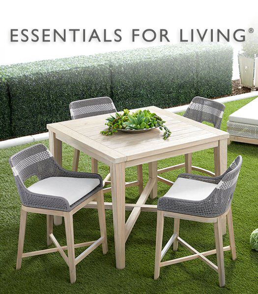 Essential for Living Outdoor Barstool Set