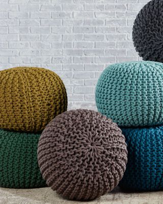  Jaipur Living SPECTRUM POUF 