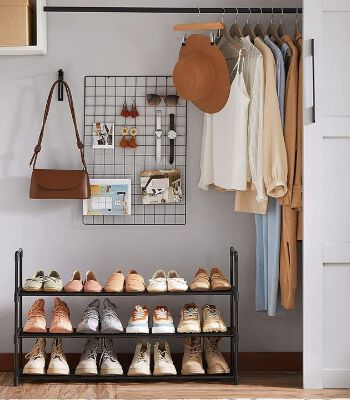 organization solution for every room with hanging rack, wall storage, and shelving solution
