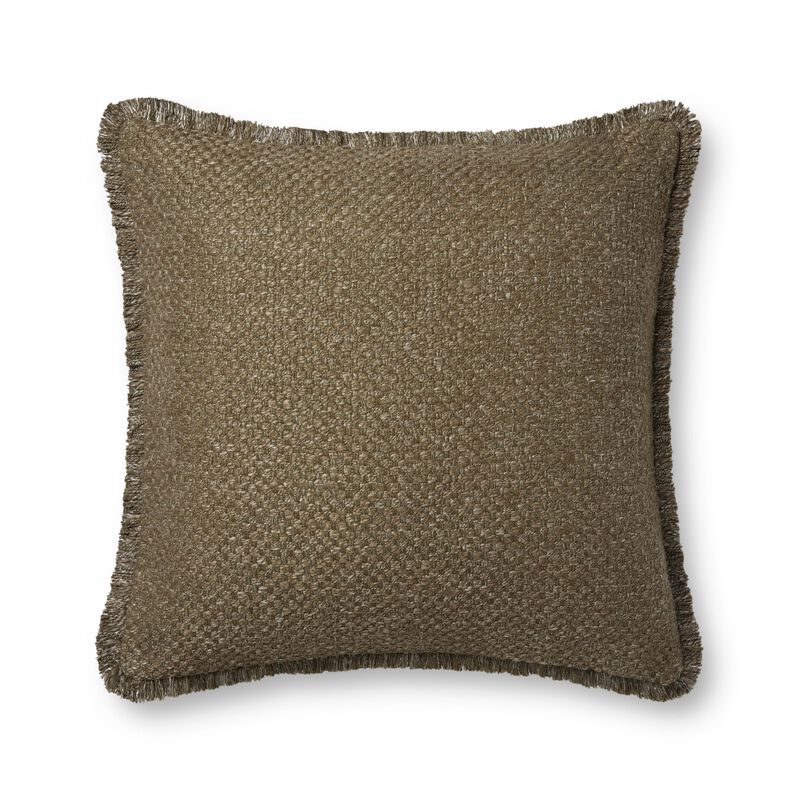 II PLL0121 Olive 22''x22'' Poly Pillow