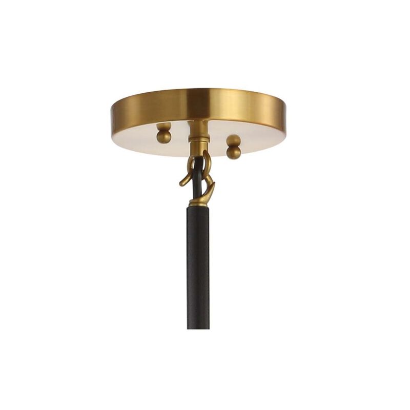 Caleb Brass Cluster Pendant