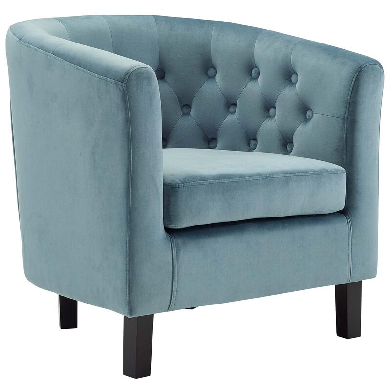 Prospect Performance Velvet Armchair