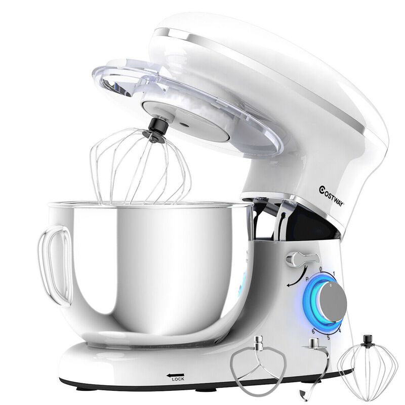 6.3 Qt 6 Speed 660W  Tilt-Head Food Stand Mixer