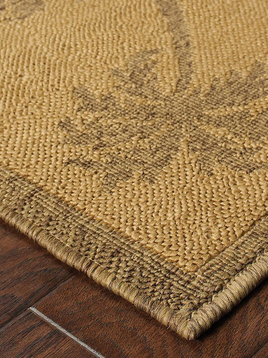 Lanai 1'8" x 3'7" Tan Rug