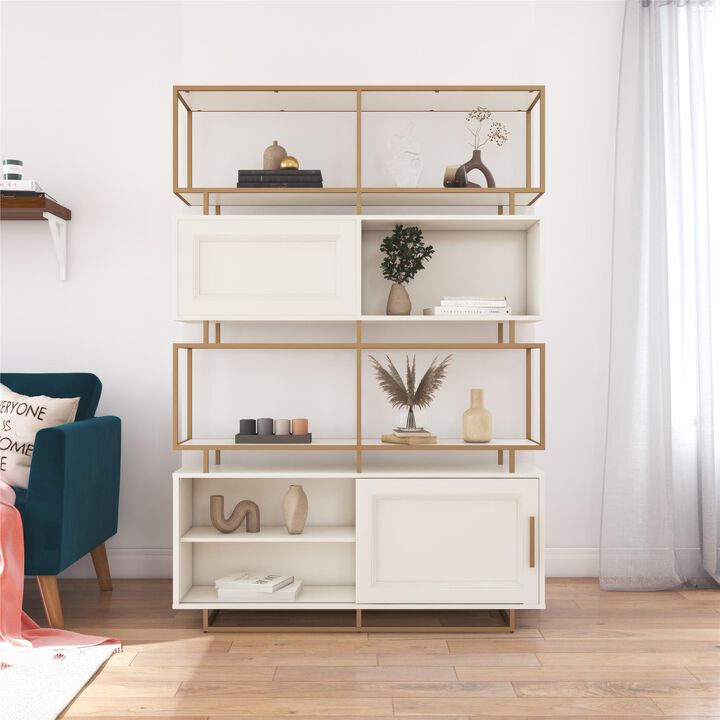 Goldie Modern Bookcase Room Divider