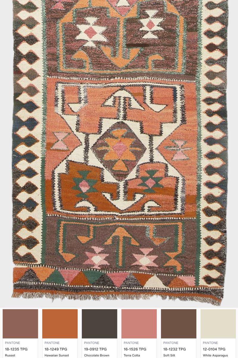 District Loom Runner Rug No. 032