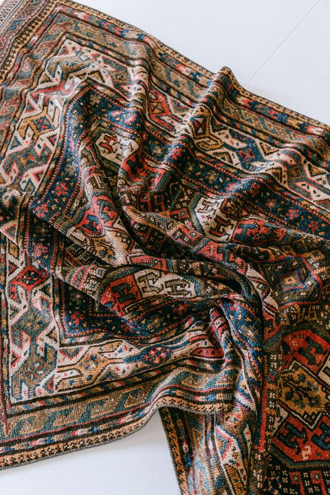 District Loom Vintage Shiraz scatter rug-langley