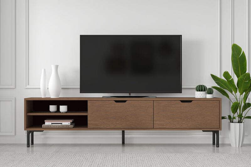 Riga 71" Tv Stand With Legs Tiger