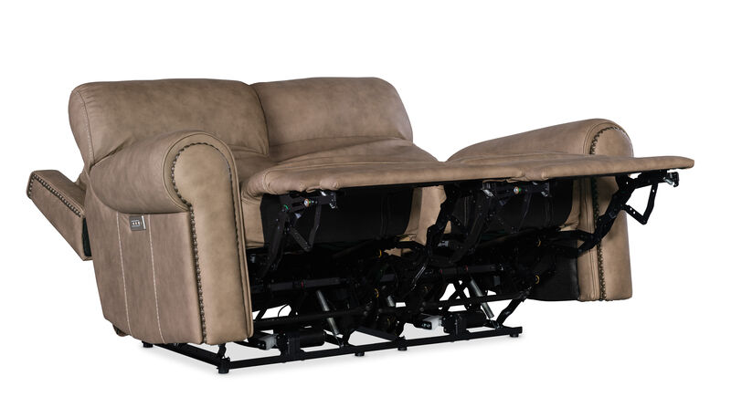 Duncan Power Loveseat with Power Headrest & Lumbar