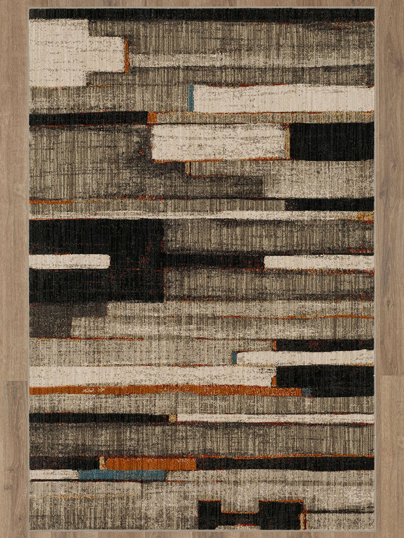 Elements Compose Charcoal 5' 3" X 7' 10" Rug