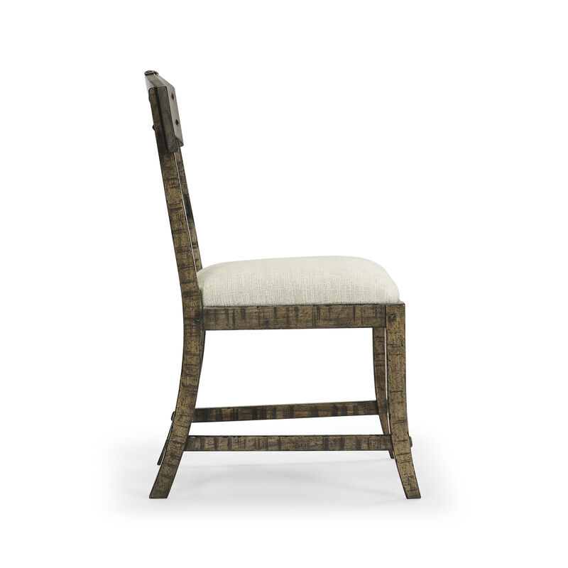 Driftwood Planked Side Chair