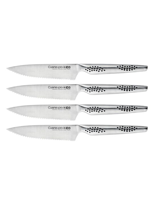 iD3® 4 Piece Steak Knife Set 11.5cm 4.5in