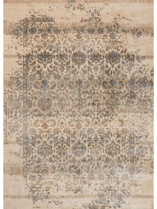 Kivi KV07 Ivory Quarry 5'3" x 7'8" Rug