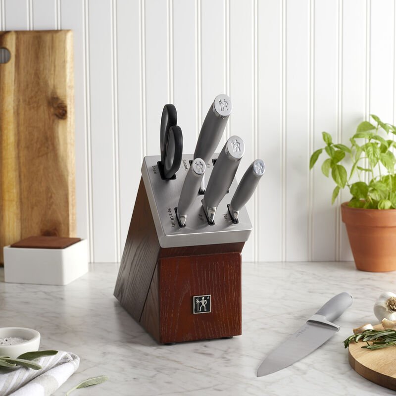 Henckels Modernist 7-pc Self-Sharpening Knife Block Set