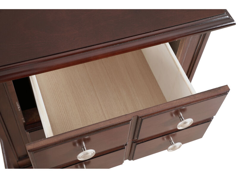 Summit 5-Drawer Nightstand (27 in. H x 16 in. W x 24 in. D)