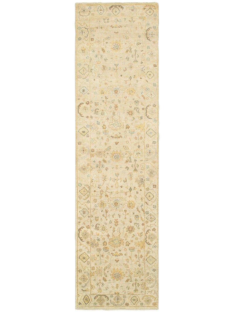 Palace 2'6" x 10' Beige Rug