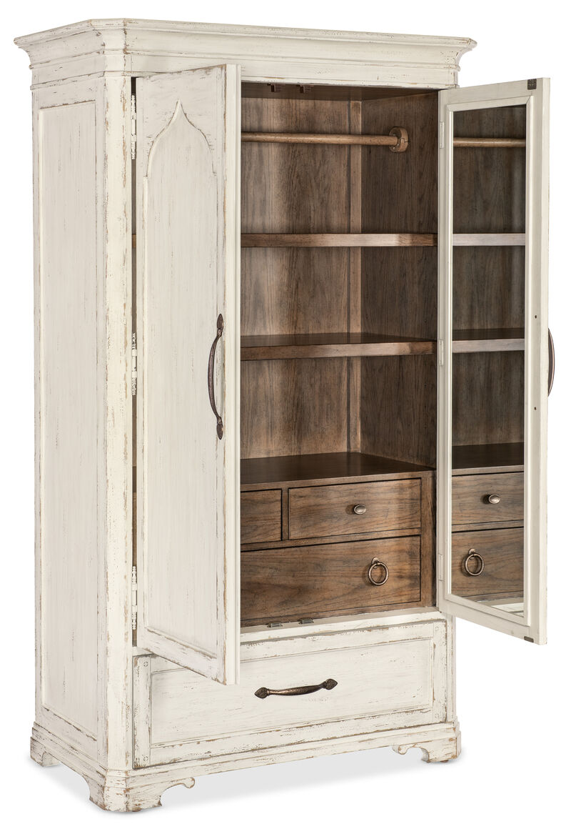 Americana Wardrobe in White