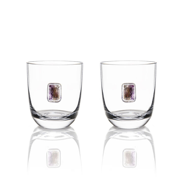 Elevo DOF Glasses, Amethyst, Set of 2