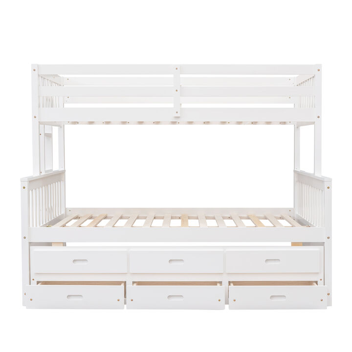 Merax Separable Bunk Bed with Storage Drawers