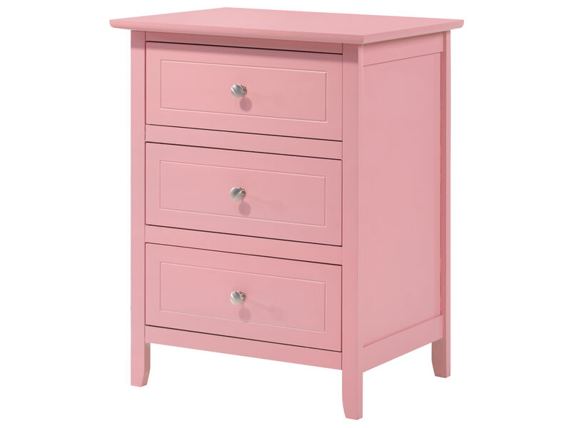 Daniel 3-Drawer Nightstand (25 in. H x 15 in. W x 19 in. D)