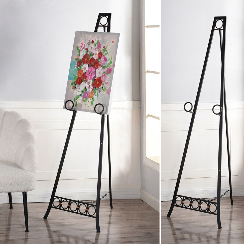 Metal Adjustable Floor Easel