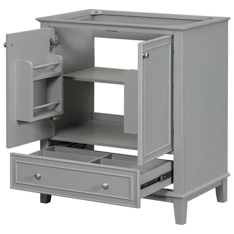 Merax Solid Bathroom Vanity Base without Sink