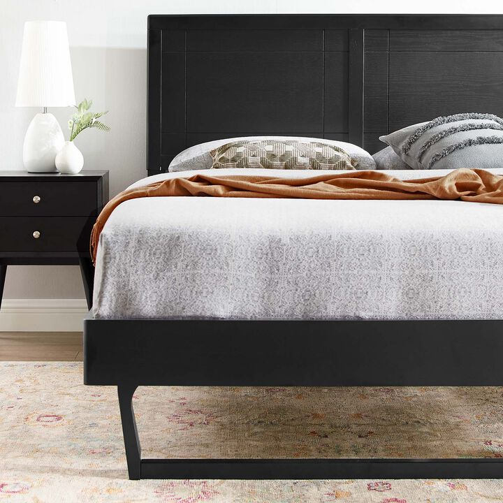 Modway - Marlee Full Wood Platform Bed with Angular Frame