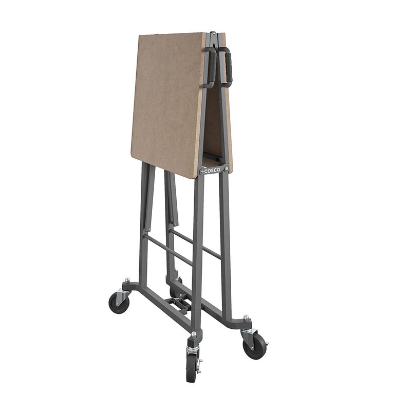 Portable Folding Work Desk with MDF Tabletop