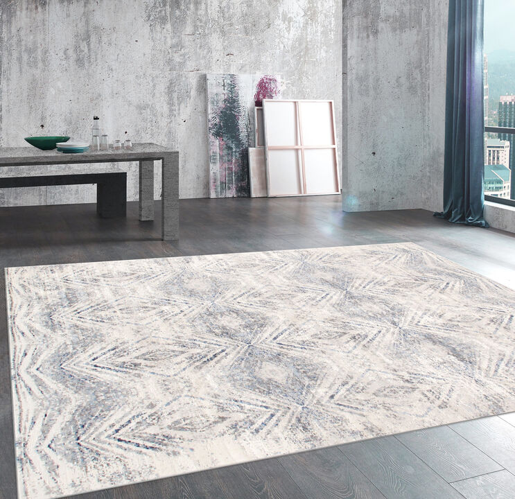 Pasargad Home Turkish Efes Design L. Grey Area Rug- 9' 6" X 13' 6"