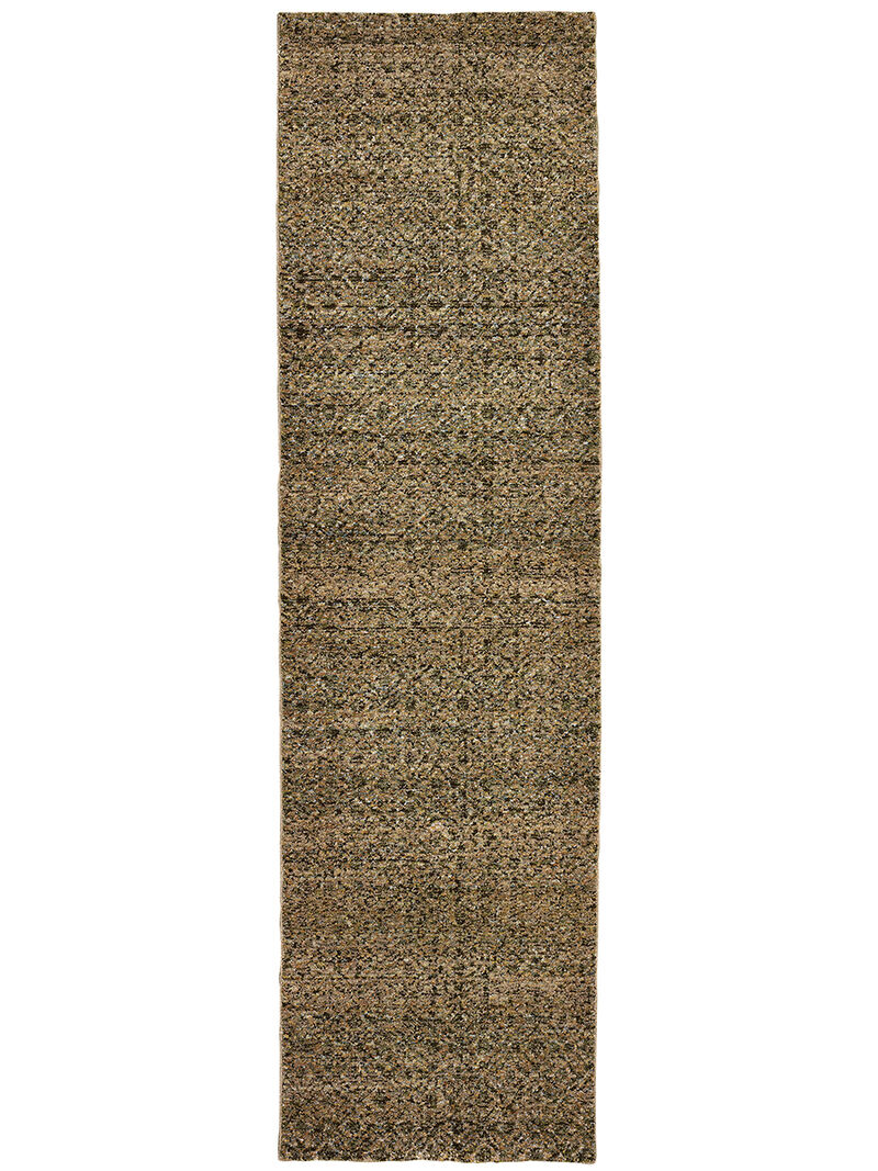 Atlas 2'6" x 12' Green Rug