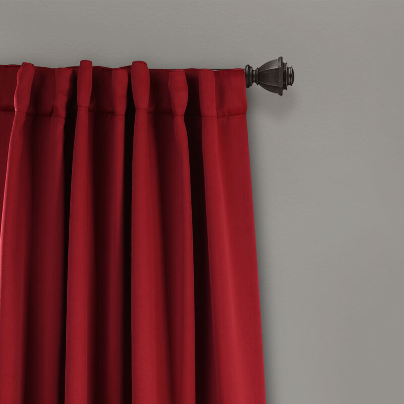 Lush Décor Insulated Back Tab Blackout  Window Curtain Panels