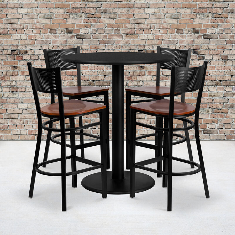 Laminate Restaurant Bar Table and Stool Sets