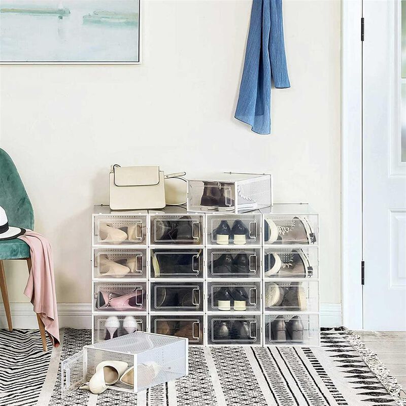 Shoe Boxes - Organized Storage Solution for Neat and Accessible Footwear