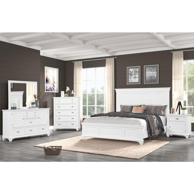 New Classic Furniture Jamestown Chest- White