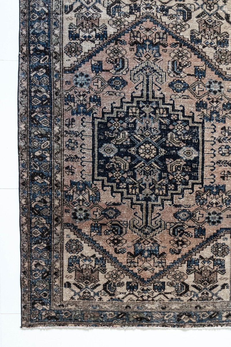 District Loom Vintage Hamadan scatter rug-Valier