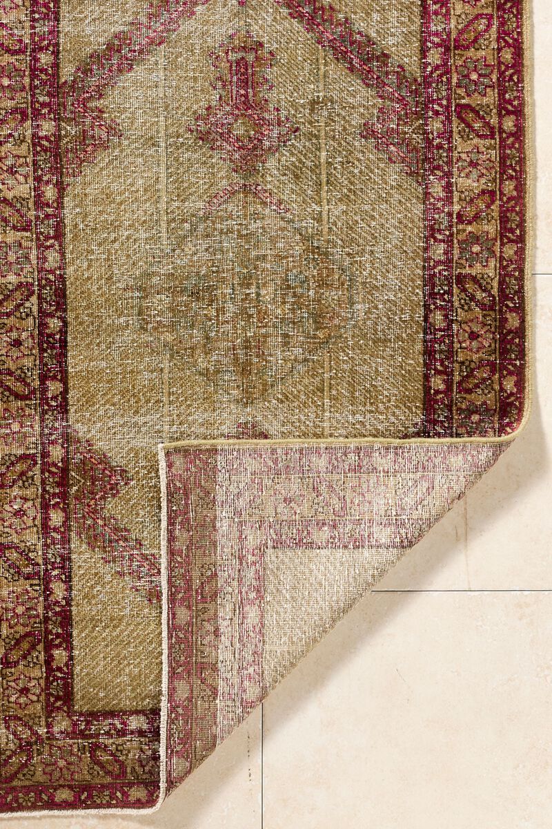 District Loom Vintage Turkish Runner Rug- Vano