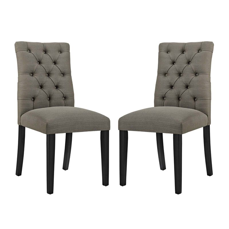 Duchess Dining Chair Fabric Set of 2