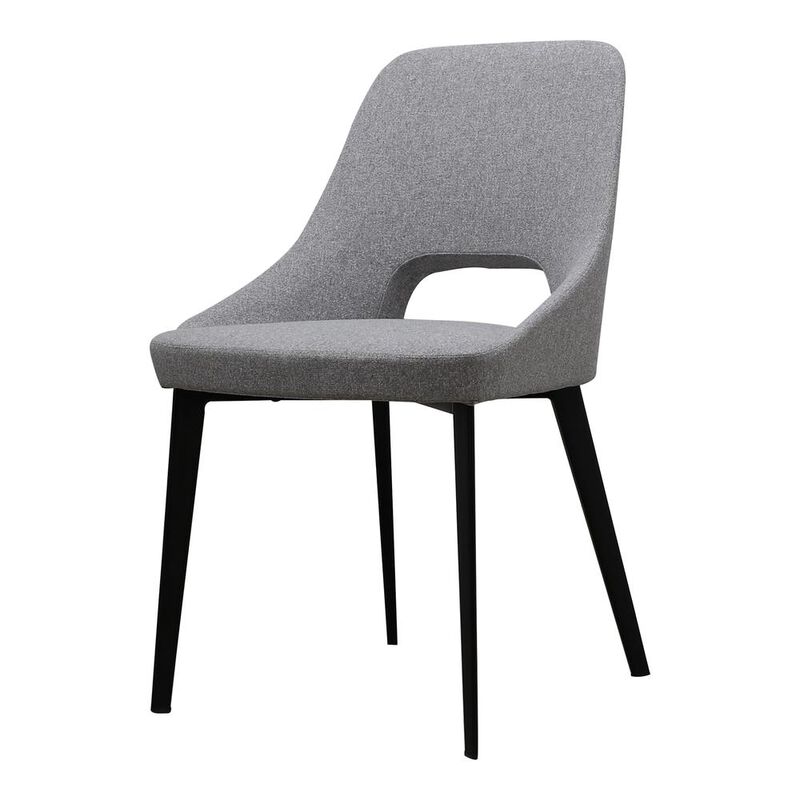 Moe's Home Collection TIZZ DINING CHAIR LIGHT GREY