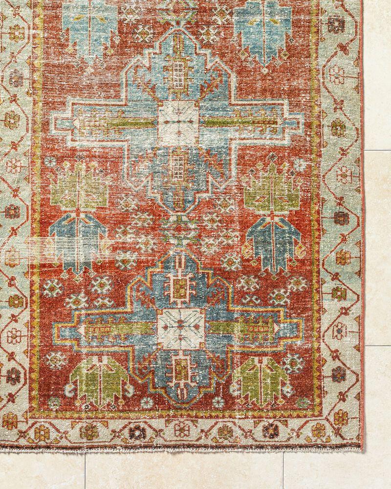 District Loom Antique Heriz Runner Rug-Dahl