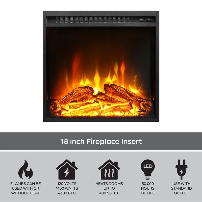 Clermont Electric Fireplace Mantel
