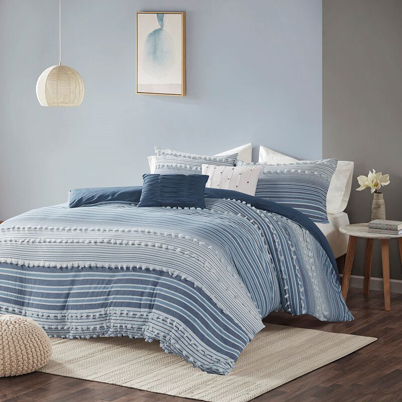 Gracie Mills Hector Pure Bliss Cotton Comforter Ensemble