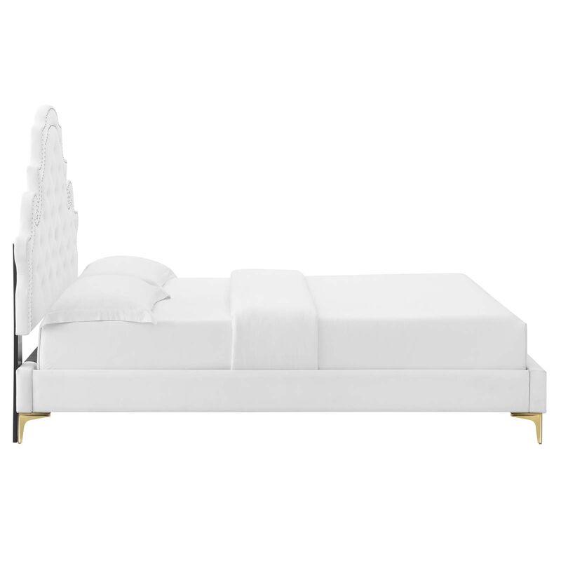 Modway - Gwyneth Tufted Performance Velvet King Platform Bed