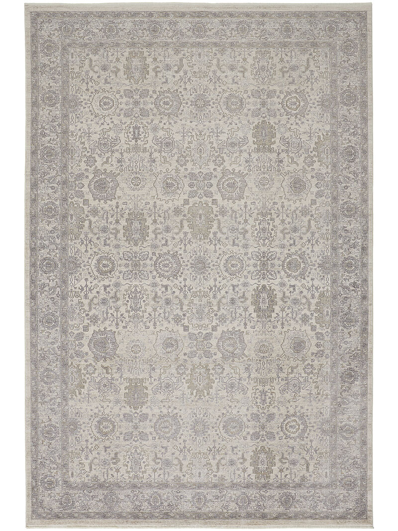 Marquette 3776F Gray/Silver/Ivory 2'8" x 8' Rug