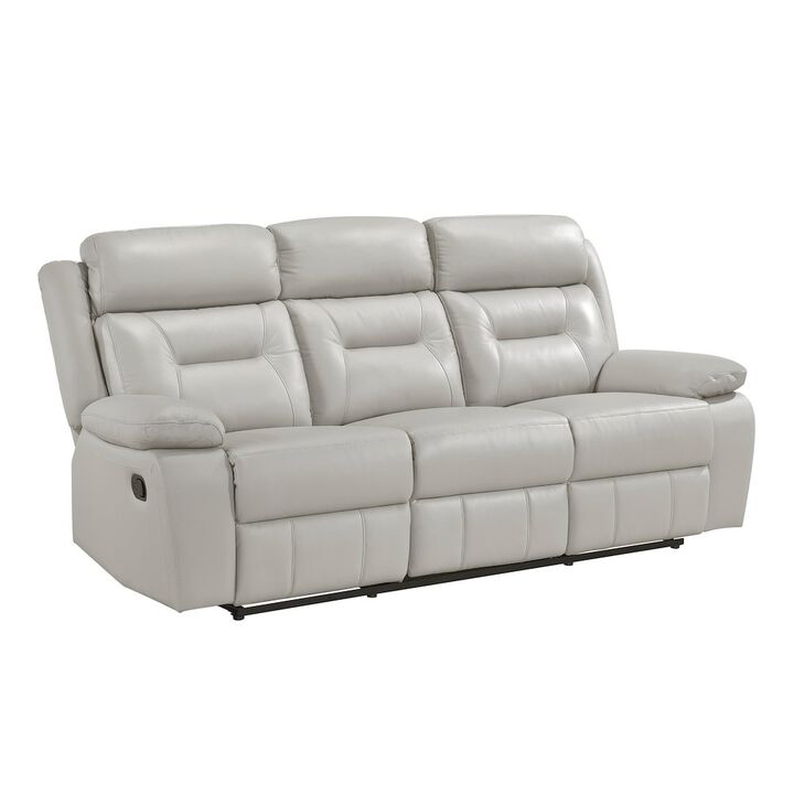 Lexicon Laconia Leather Double Reclining Sofa