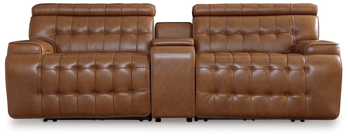 Temmpton 3-Piece Power Loveseat with Console