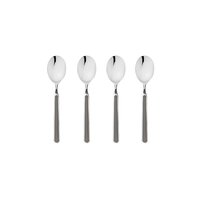 Fantasia 4-Piece Coffee Spoon Set in Vicuna