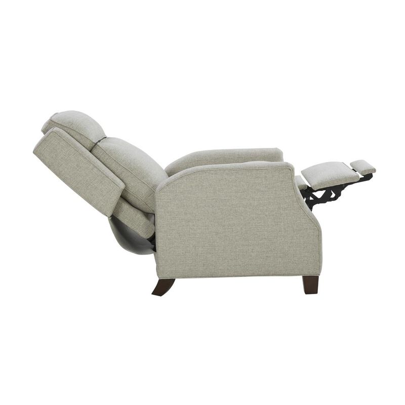 Barcalounger Nixon Recliner, Linen Gray / Fabric