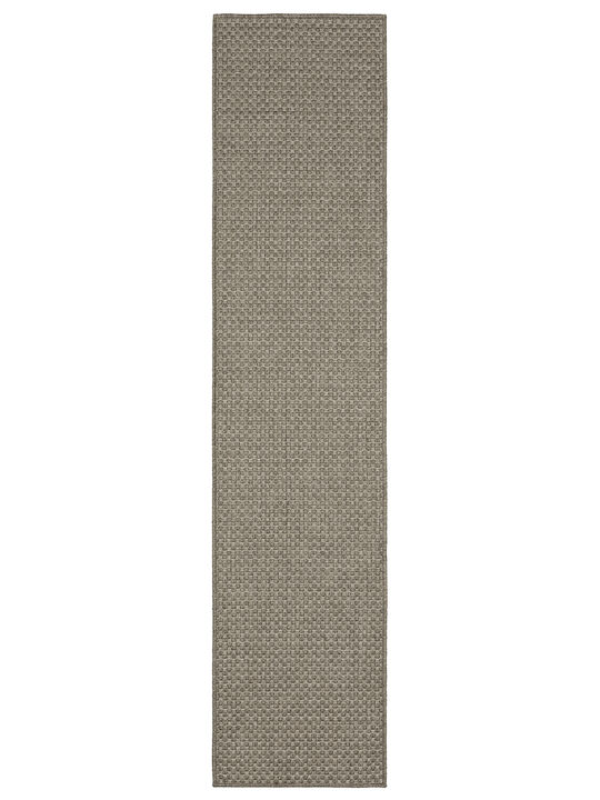 Caicos 1'10" x 7'6" Grey Rug
