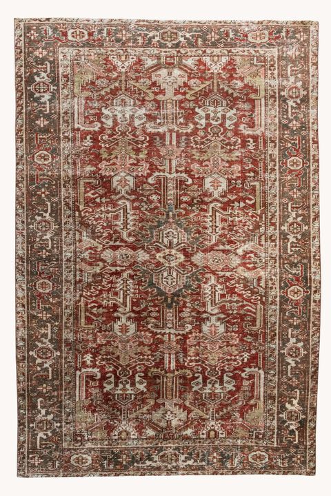 District Loom Vintage Heriz Area Rug-Dawson